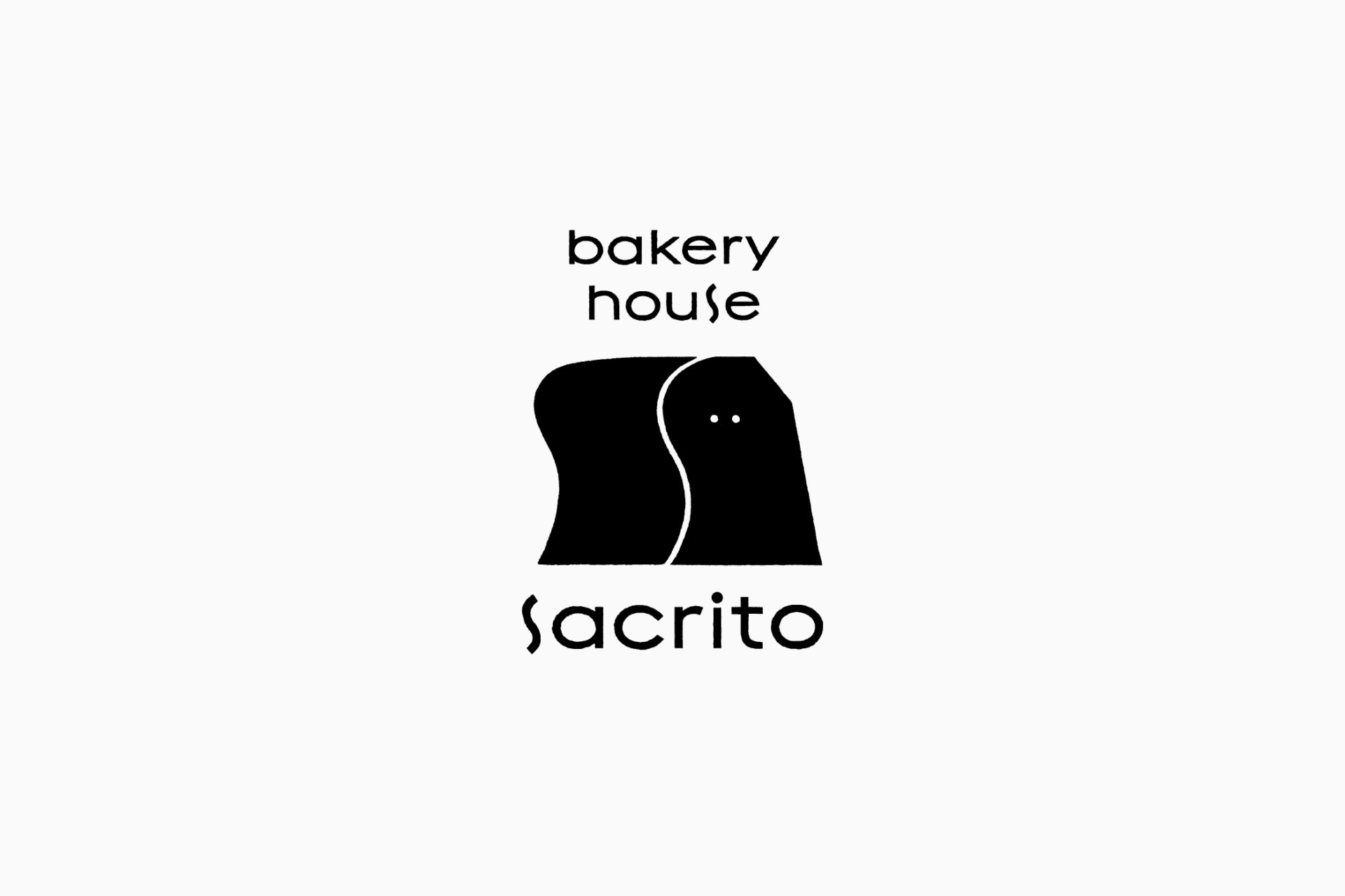 bakery house sacrito  logo design