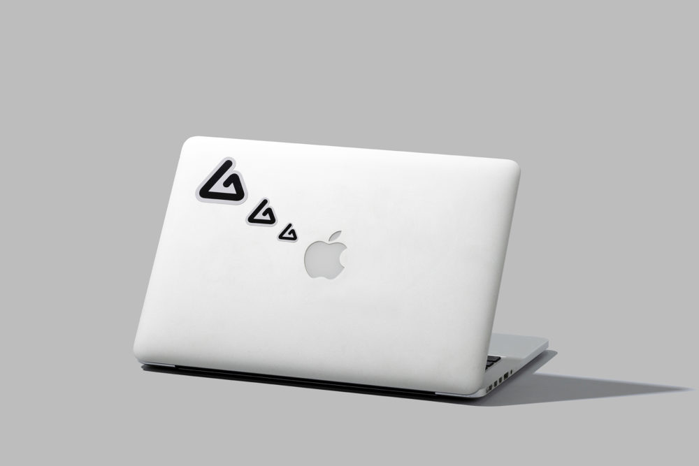 ムラシゴト　ステッカーデザイン