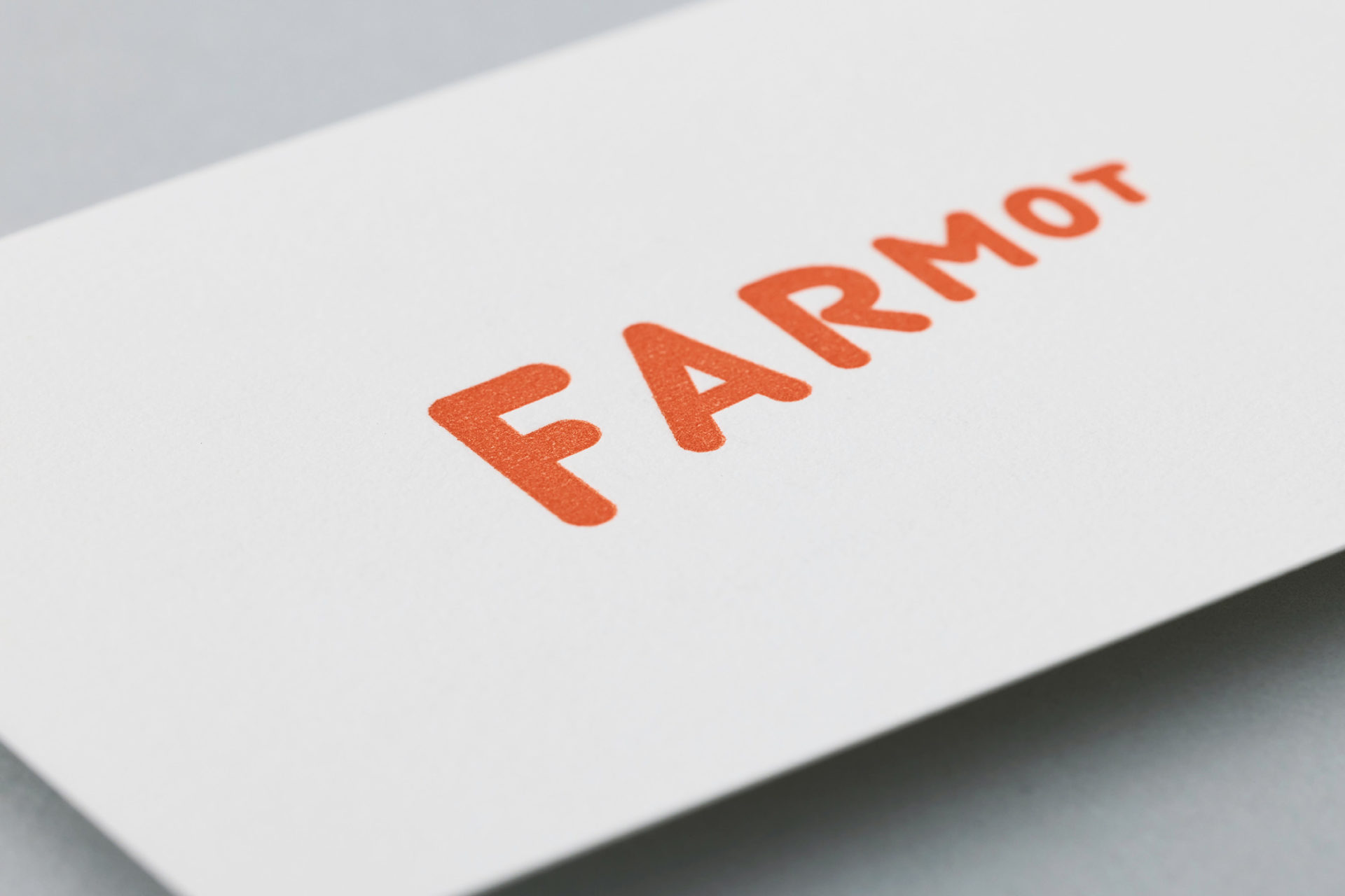 Farmot 名刺デザイン